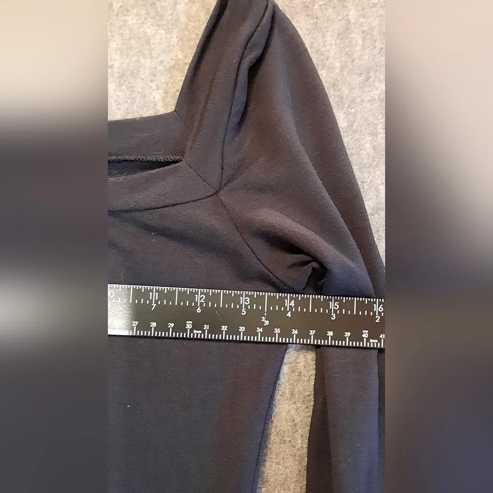 Urban Outfitters Dress Womans Small Black Long Sleeve Formal Party Classic - Picture 8 of 12